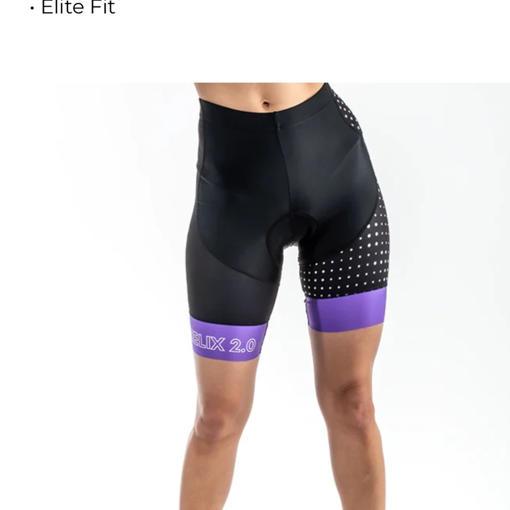 Primal Black and Pink Cycling Bibs - Picture 9 of 11